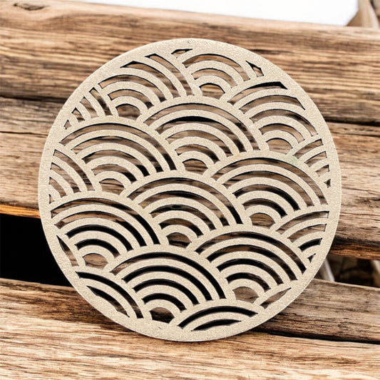 Plaque en bois