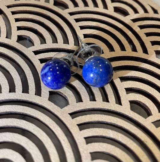 Boucles d'oreilles boules 10mm