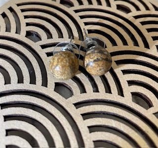 Boucles d'oreilles boules 10mm