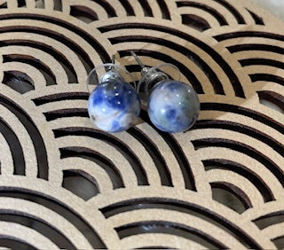 Boucles d'oreilles boules 10mm