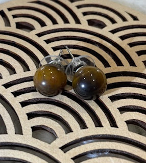 Boucles d'oreilles boules 10mm