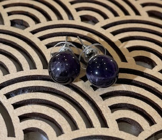 Boucles d'oreilles boules 10mm