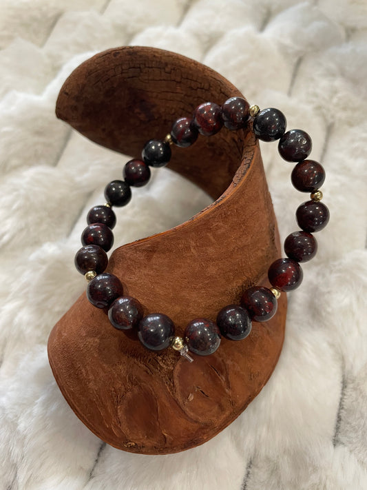 Bracelet Jaspe Arc en Ciel