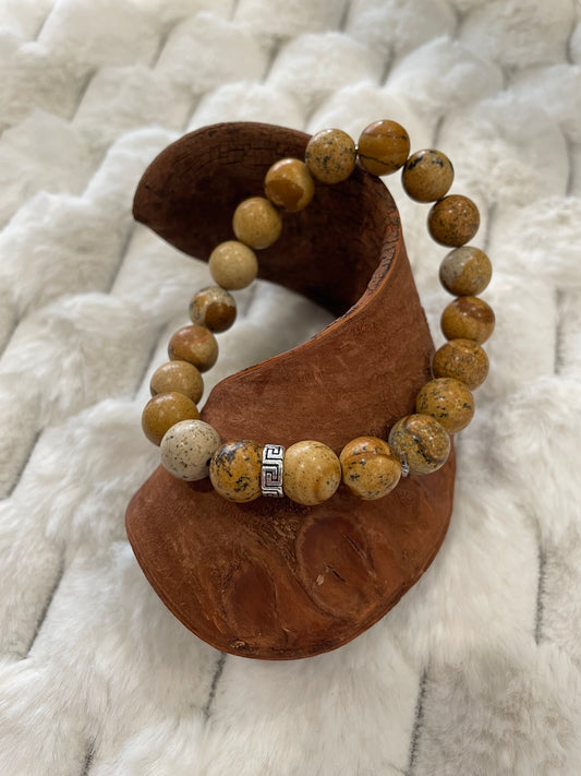 Bracelet Jaspe Paysage
