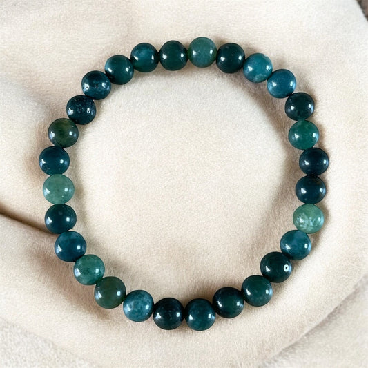 Bracelet Agate Mousse
