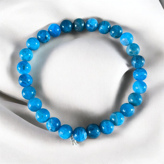 Bracelet Apatite Bleue